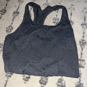 Grey lululemon tank top
